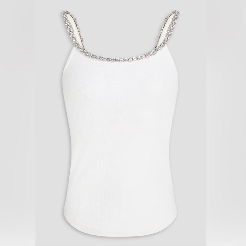 NWT Zimmermann Embellished white tank Size 3 - sold out everywhere